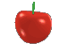 Red Spinning Apple